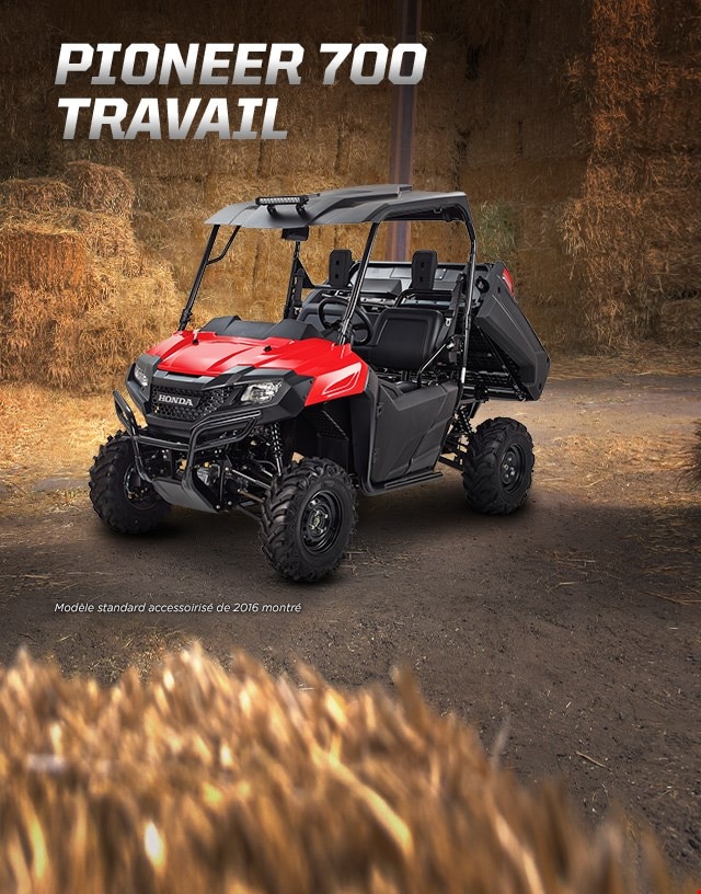 Pioneer 700 - Ensemble Travail > VTT et vehicules côte à côte Honda