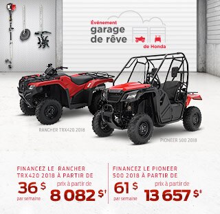 Garage de rêve de Honda