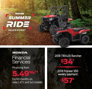 Honda Summer Ride Sale
