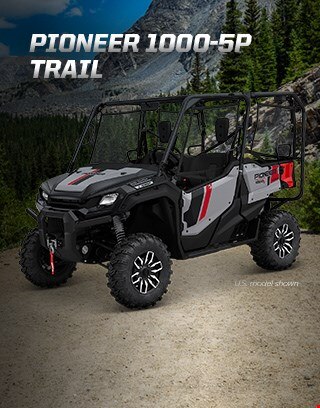 Pioneer 5P Trail. Adventures anywhere