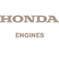 Moteurs Honda